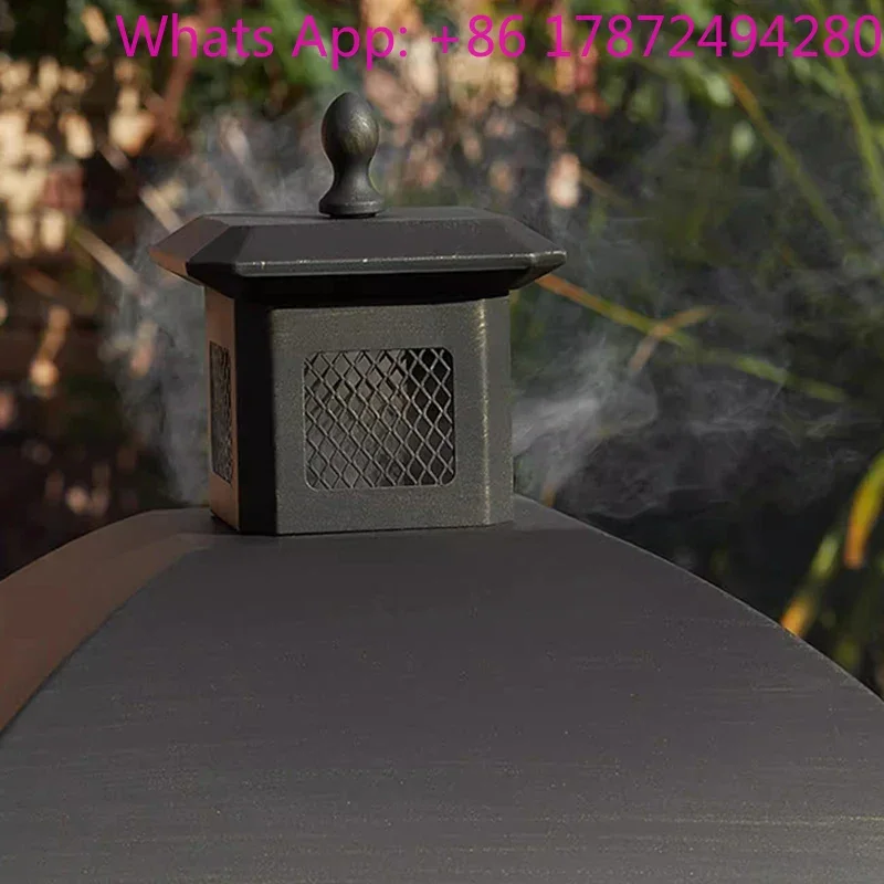 Charcoal Fireplace Stove, Multifunctional Heating Fire Set for Indoor & Outdoor Homestay