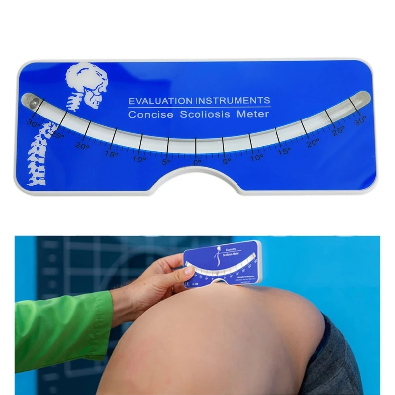 0-30° Scoliosis Testing Measuring Meter Scoliometer Medical Evaluation Measuring Meter for Adults Children