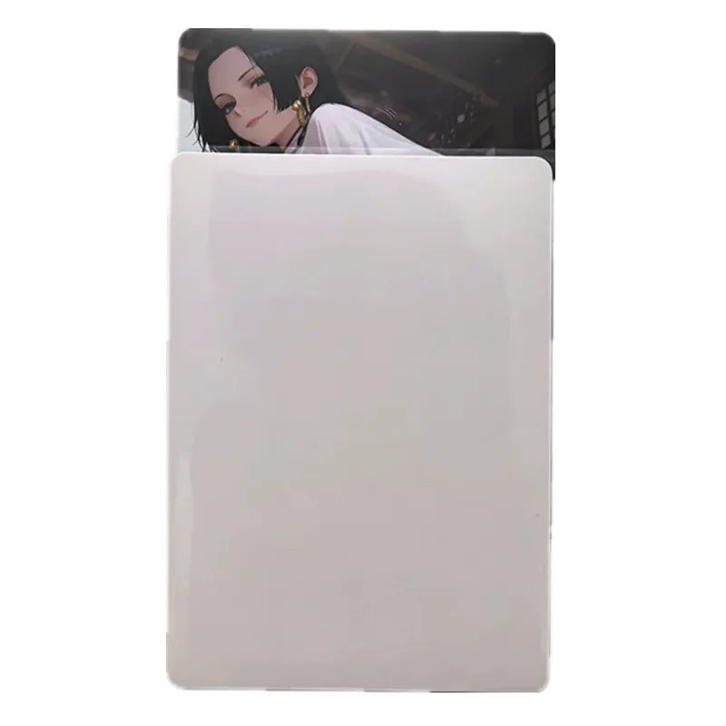 4Pcs/set Anime Character One Piece Protagonist Self-made Double-sided Sexy Card ACG Competitive Game Gift Toy Collection Card