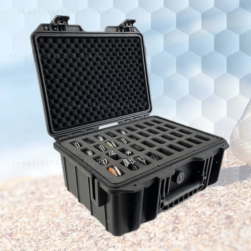 EDC storage box, Zone 9, short knife storage box, knife throwing waterproof box, double-layer folding knife box.