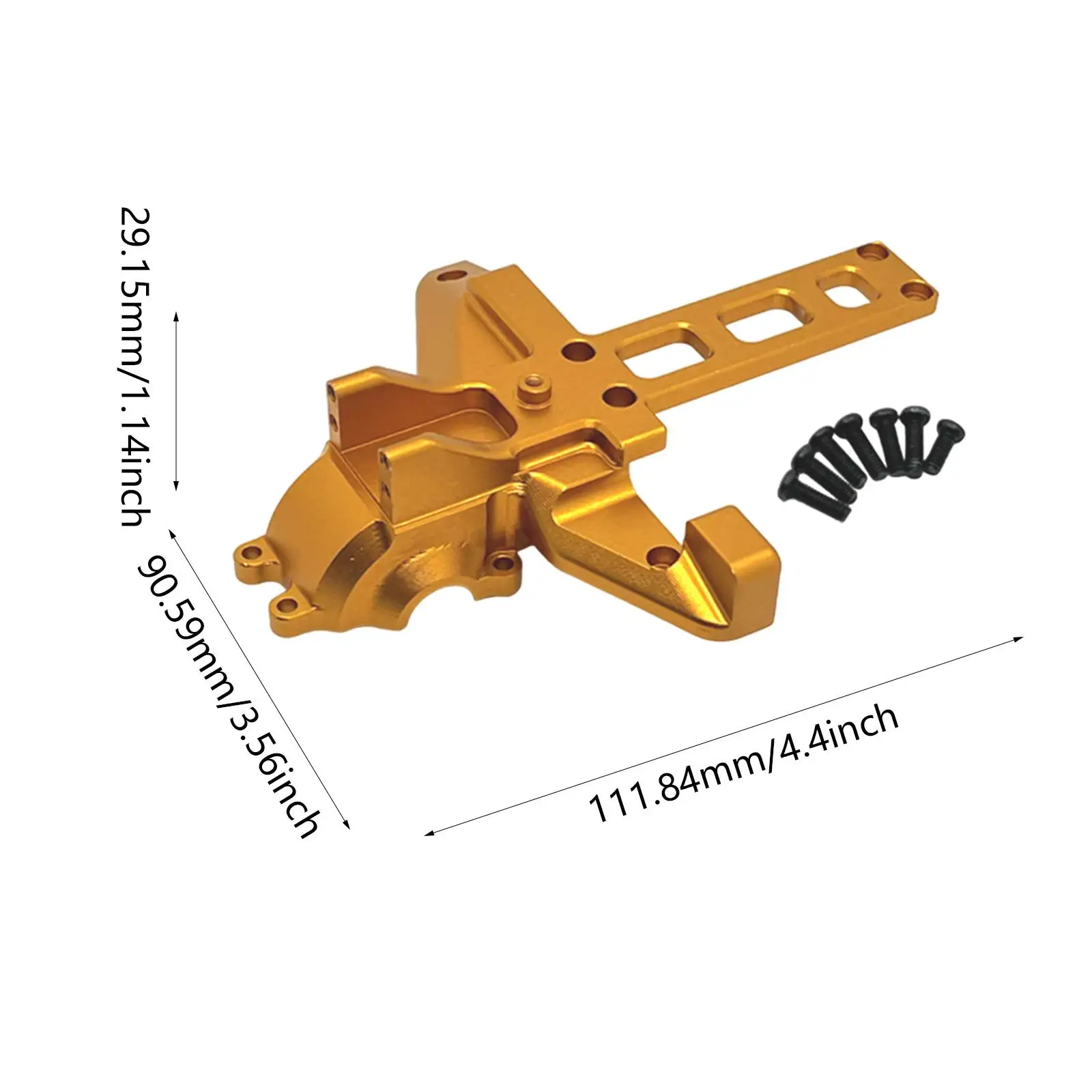 RC เกียร์ด้านหลังอุปกรณ์เสริมอัพเกรดเกียร์ด้านหลังสําหรับ 16207 16208 H6V3 M162 M163 16209 16210 1/16 RC รุ่นรถของเล่น