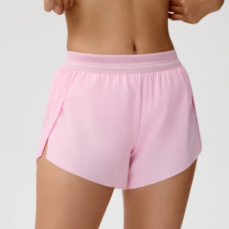Cooling Mint Fitness Shorts Women's Three-quarter Length Tennis Yoga Pants Hidden Pocket Quick-drying Sports Fitness Shorts