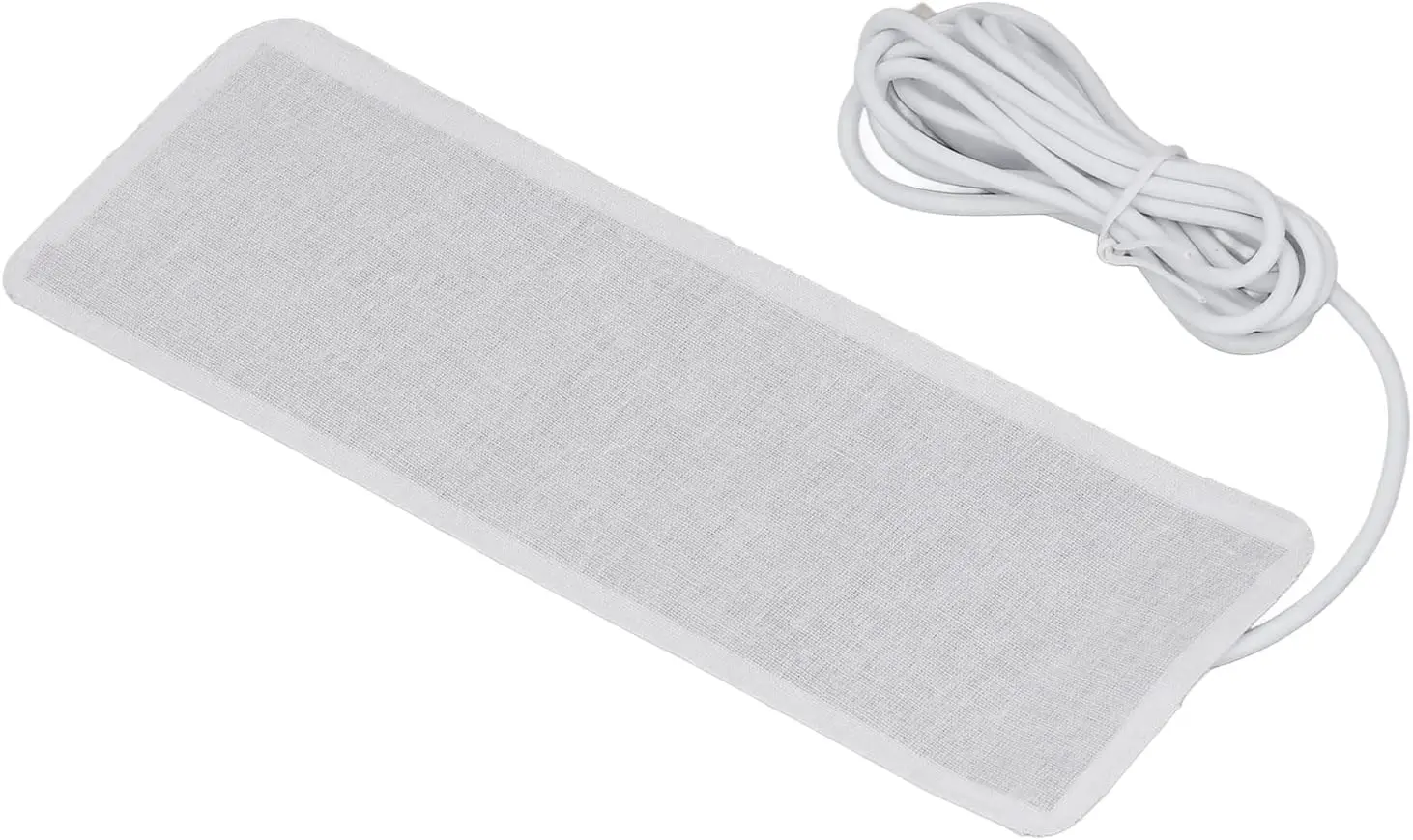 Electric Heating Pad, Carbon Fiber Rubber 5V 150cm Power Cord Machine Washable Waist Heating Pad for Office for Warm Waist