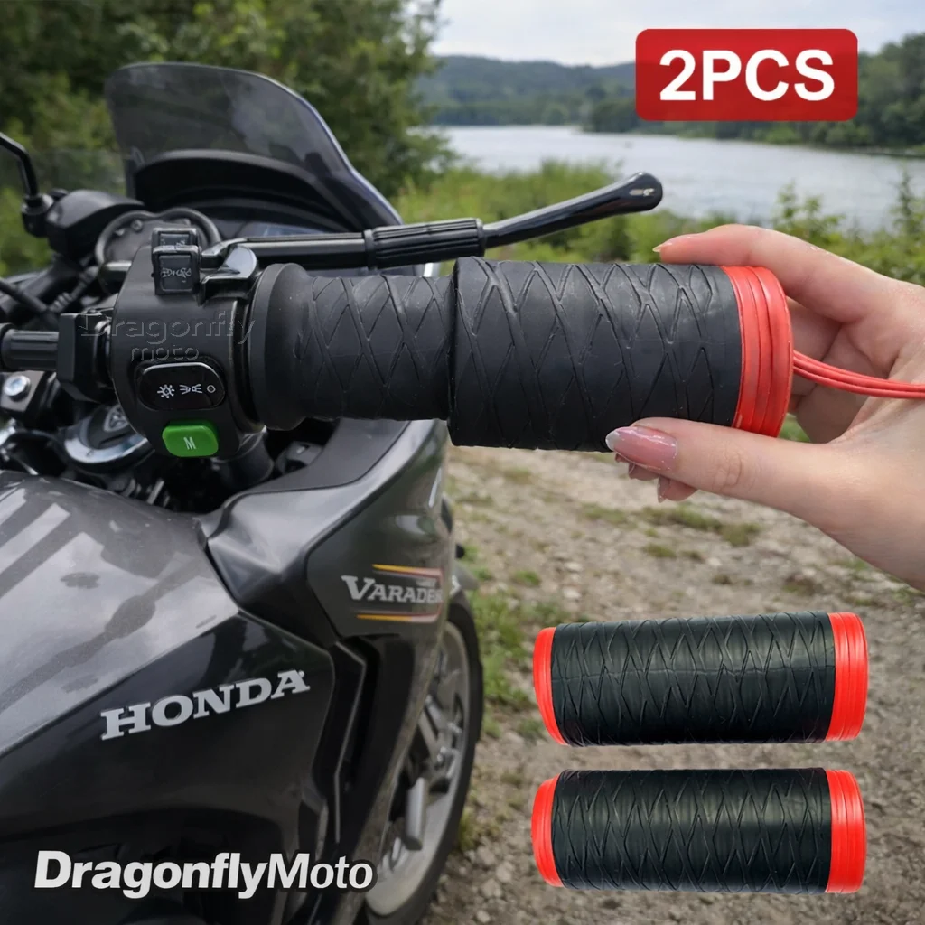 

Силиконовые накладки на руль мотоцикла для Honda Varadero XL1000 XL 1000 125 V XL1000V XL125V XL125, самосжимающиеся, нескользящие