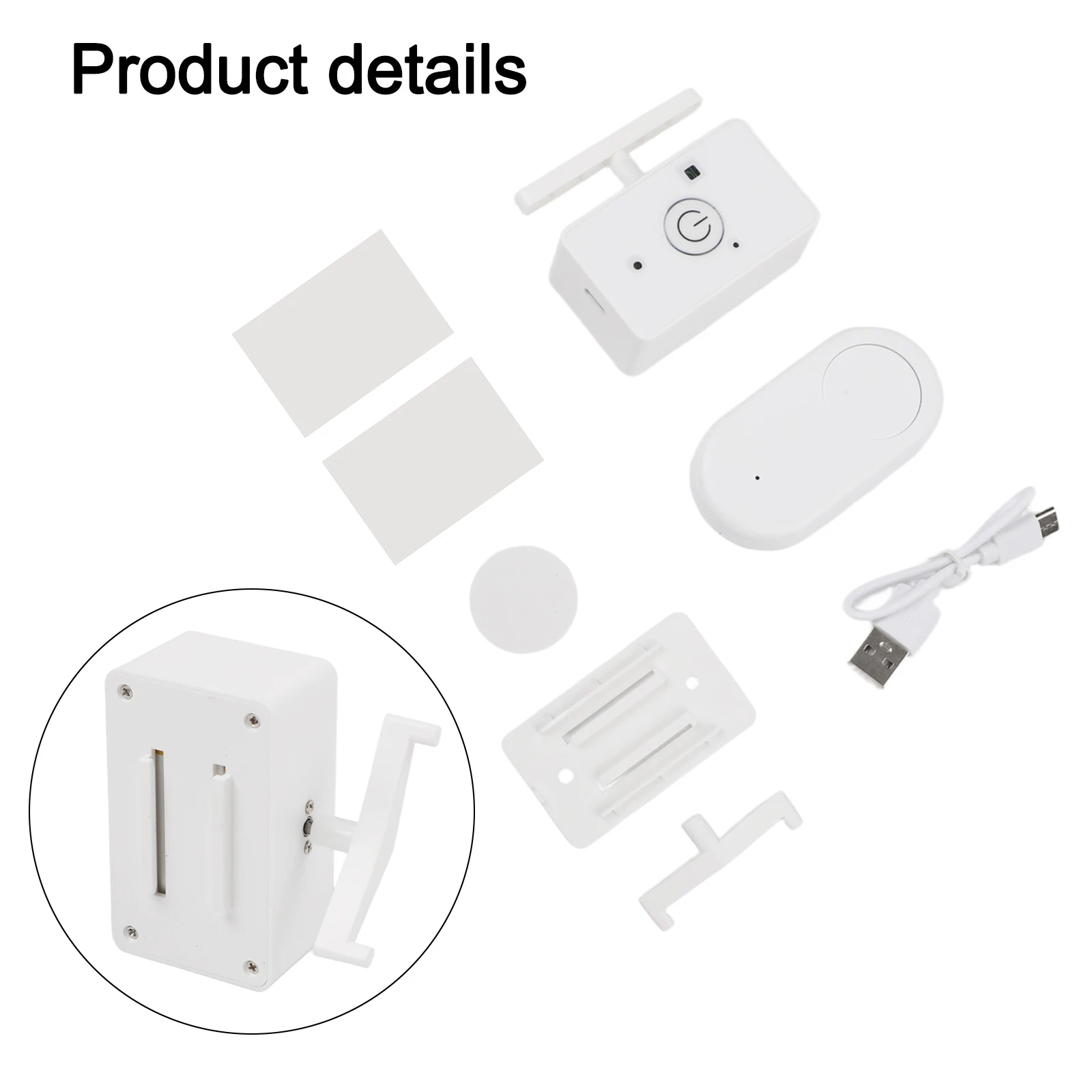 Finger Robot Wireless Remote Button Pusher for Automating Daily Tasks Lighting Control and Appliance Operation 20m Coverage