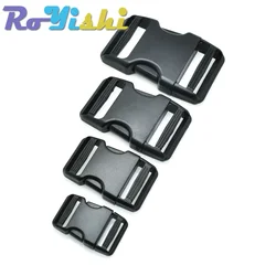 20mm 25mm 32mm 38mm Side Release Buckle Dual Adjustable Belts Tactical Backpack Straps Webbing Bag Parts Accessories