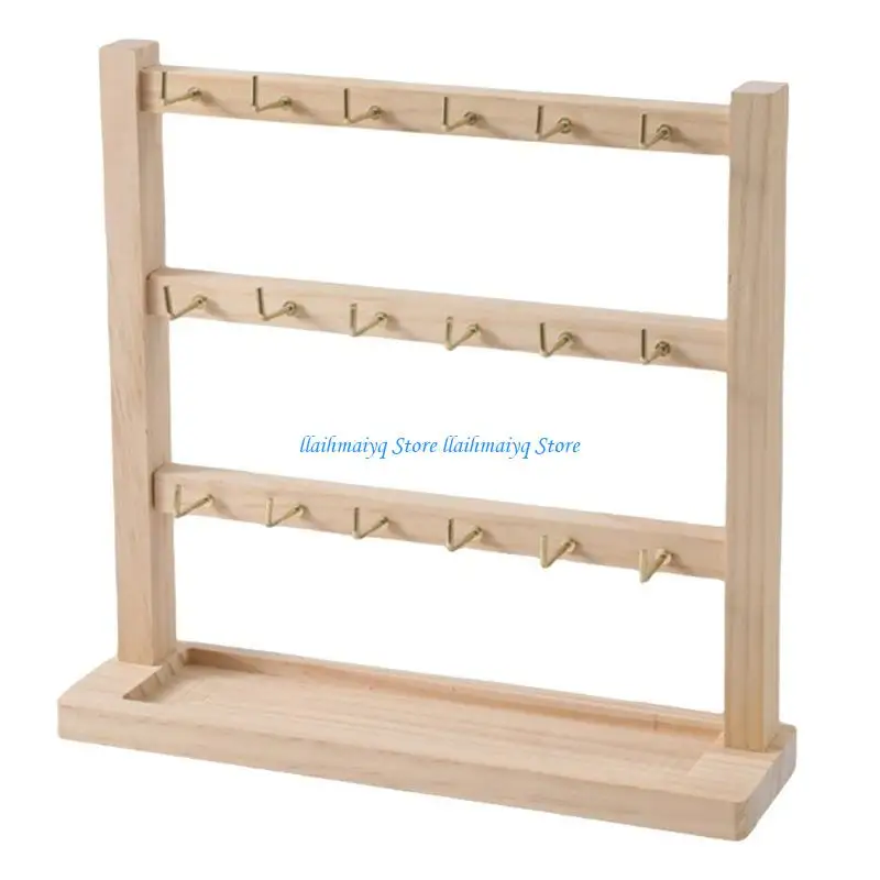 573B Practical Rings Rack for Keeping Keychains Sorted and Accessible
