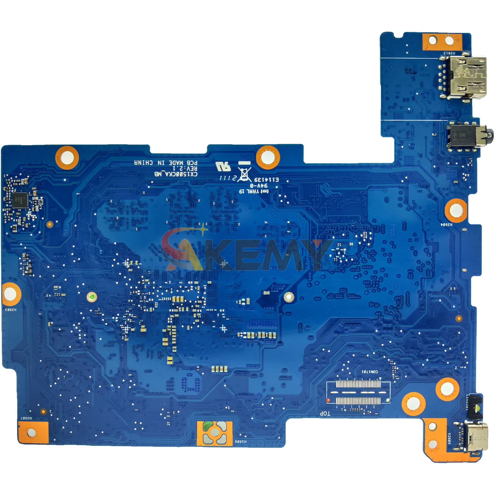 CX1500CKA CX1500C Laptop Mainboard For ASUS Chromebook CX1 Laptop Motherboard N4500 N5100 N6000 4G/8G RAM 32G/64G/128G-SSD 100%