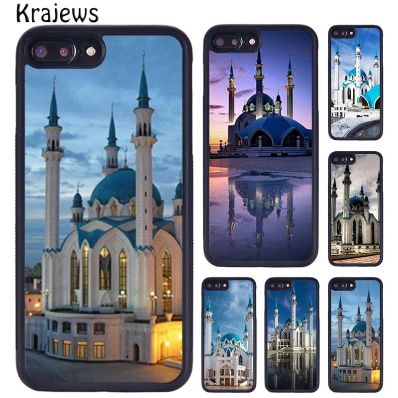 Krajews Kul Sharif Mosque Kazan Russia Phone Case For iPhone 16 15 14 XR XS 11 12 mini 13 Pro MAX Plus cover coque