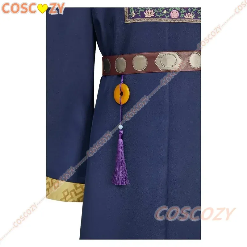 Anime The Apothecary Diaries Jinshi Cosplay disfraz peluca bata azul oficiales uniforme sombreros pelo Kusuriya No Hitorigoto niño hombres