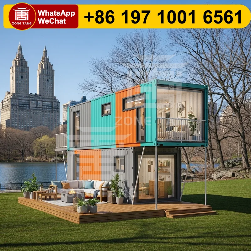 Smart Technology Beach House Fabricated Homes Waterproof Container House Affordable Container Homes Prefab Home Flat Pack House