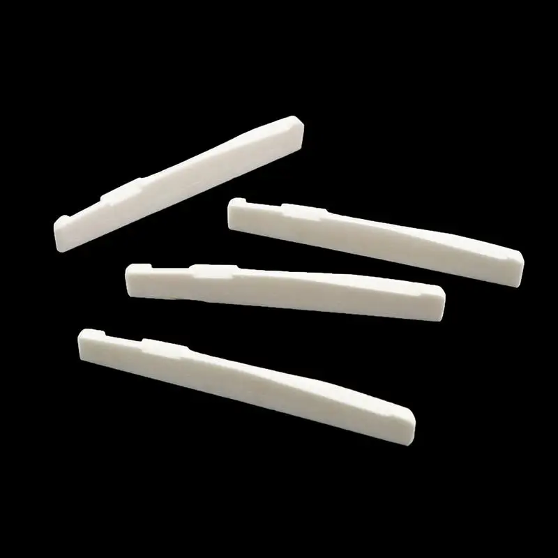 Real Bone Bridge Saddle For Folk Acoustic Guitar 72MM/74MM/76MM/80MM * 12MM