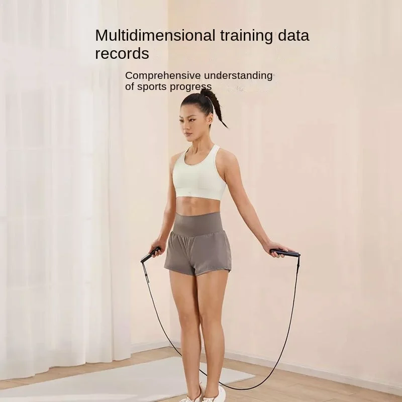 Xiaomi-Mijia inteligente pular corda, contadores digitais, controle de aplicativos, cálculo calórico para esporte, fitness, exercício, perder peso