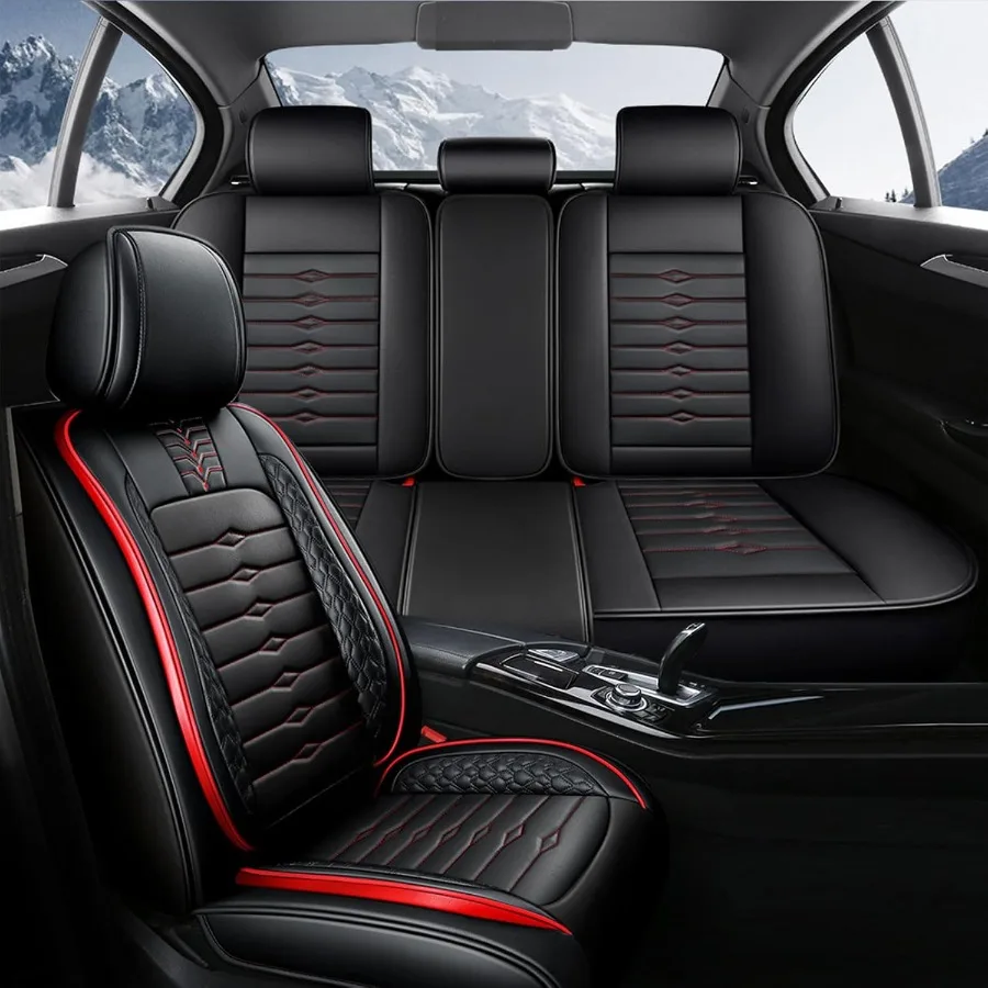 

5 Seat Covers for Honda CRV Hybrid 2020-2025 NLeather Seat Covers Water and Dust Resistant Soft Car Seat Protectors Comfortable