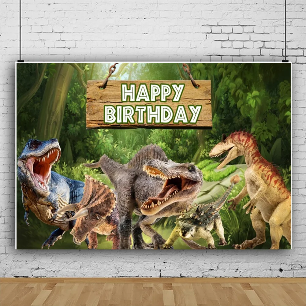 Latar Belakang Tema Dinosaurus - Photography Backdrop Muslin ulasan dan harga