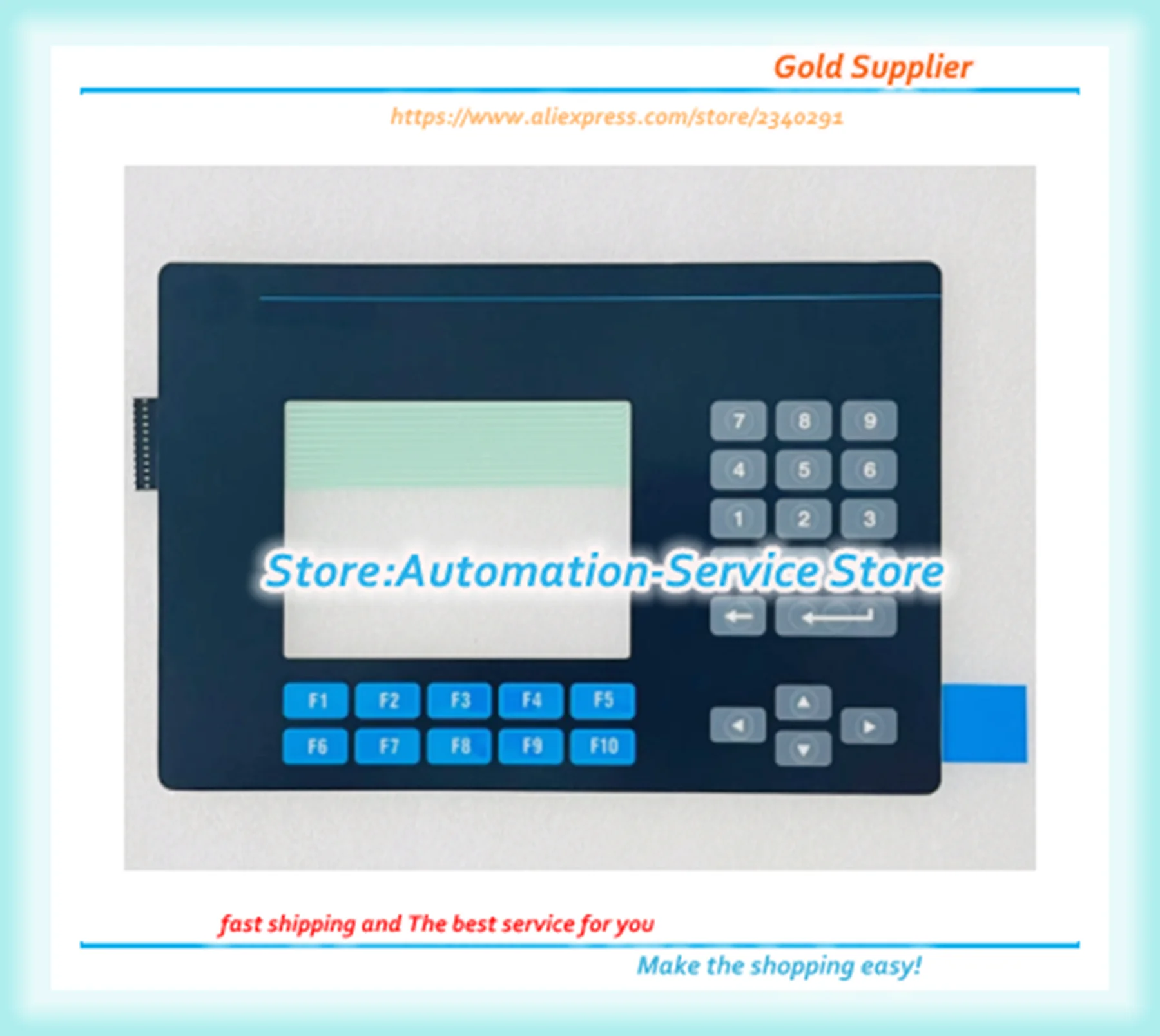 

New Touch Screen Protection Film For 2711-B6C20 2711-B6C20L1