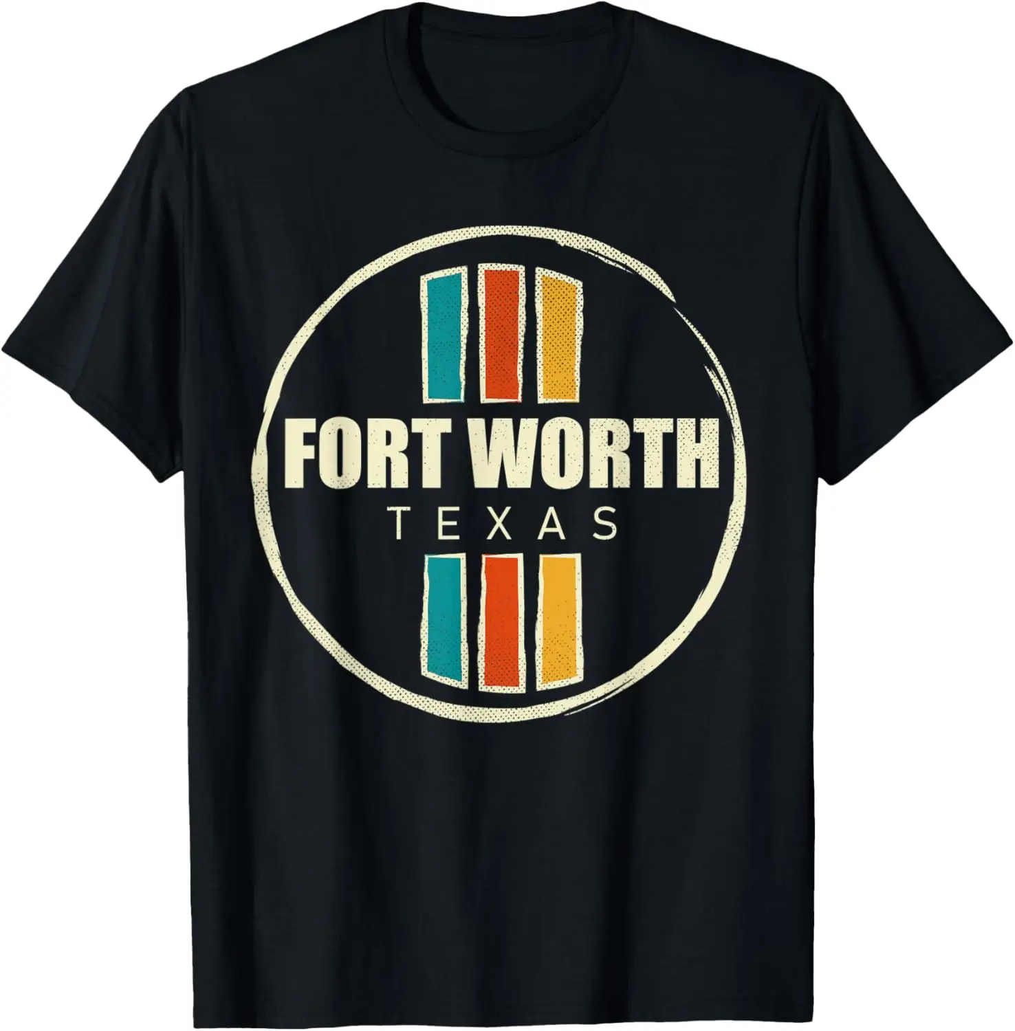 

Винтажная футболка Fort Worth Texas TX с ретро-графикой 1970-х годов 1980-х годов