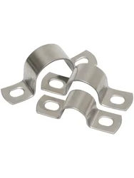 OD8-160mm Pipe Clamp U-tube Pipe Support Pipe Buckle Throat Band Water Pipe Clamp Ohm Hoop Riding Card 304 Stainless Steel 32 25