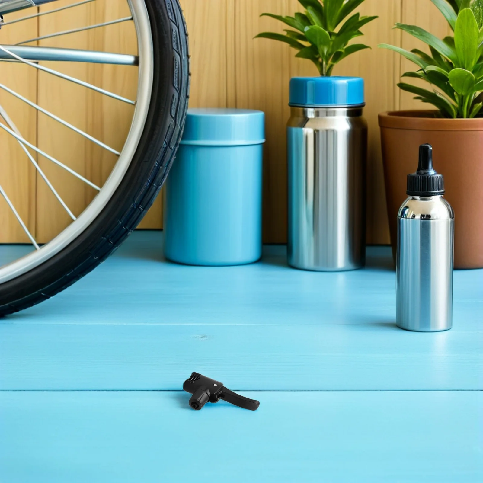 

12Pcs Bike Pump Adapter Valve Black Multi-Function Air Pump Chuck for Bicycle Tire Inflation Replacement Nozzles Set Fast