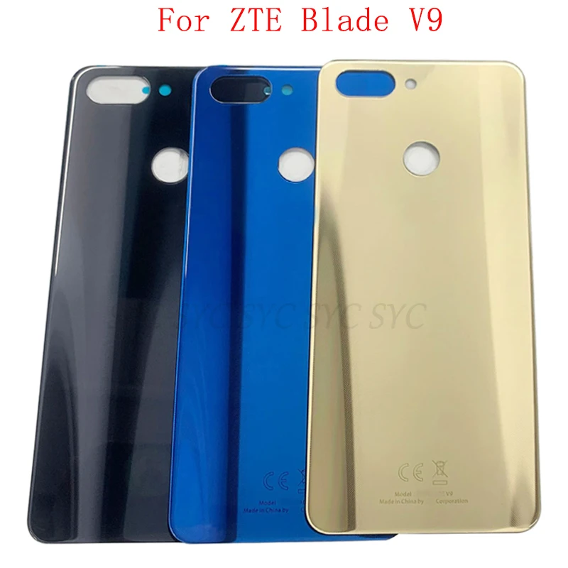 

Battery Cover Rear Door Back Case Housing For ZTE Blade V9 Back Cover with Logo Repair Parts