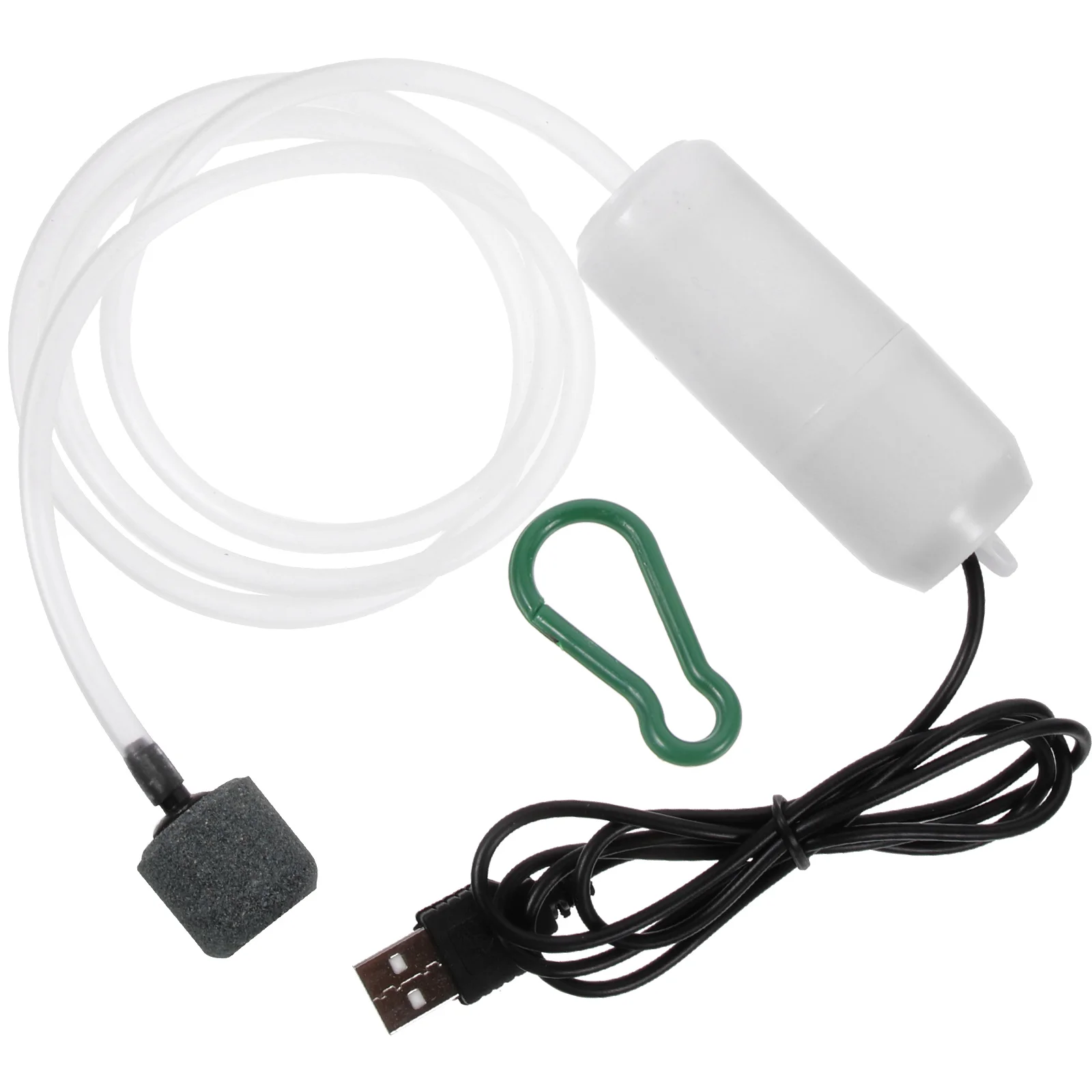 

USB Oxygen Pump for Aquarium Mini Aerator Tool ABS Material Durable Fish Tank Supply Lightweight Pet Supplies Air