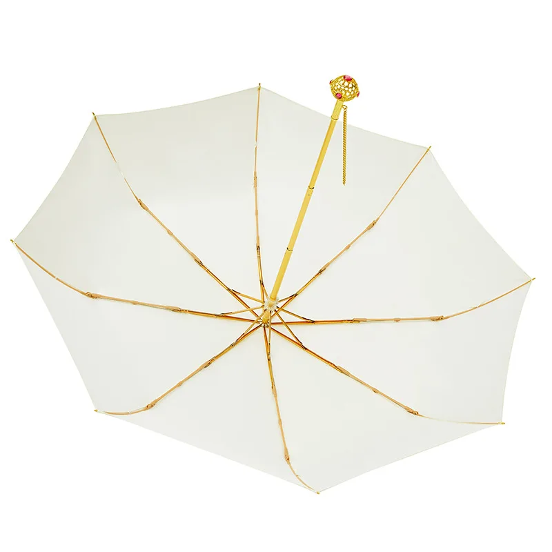 

Handle umbrella court style, high-end folding high-end umbrella