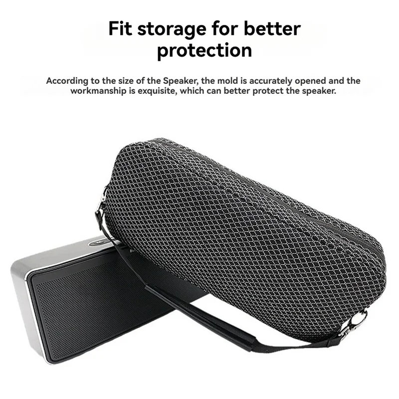 

【Must-Haves】For BOGASING S8 Pro Max Bluetooth Speaker Bag Portable Portable, Sound Permeable, Travel Carrying Case A