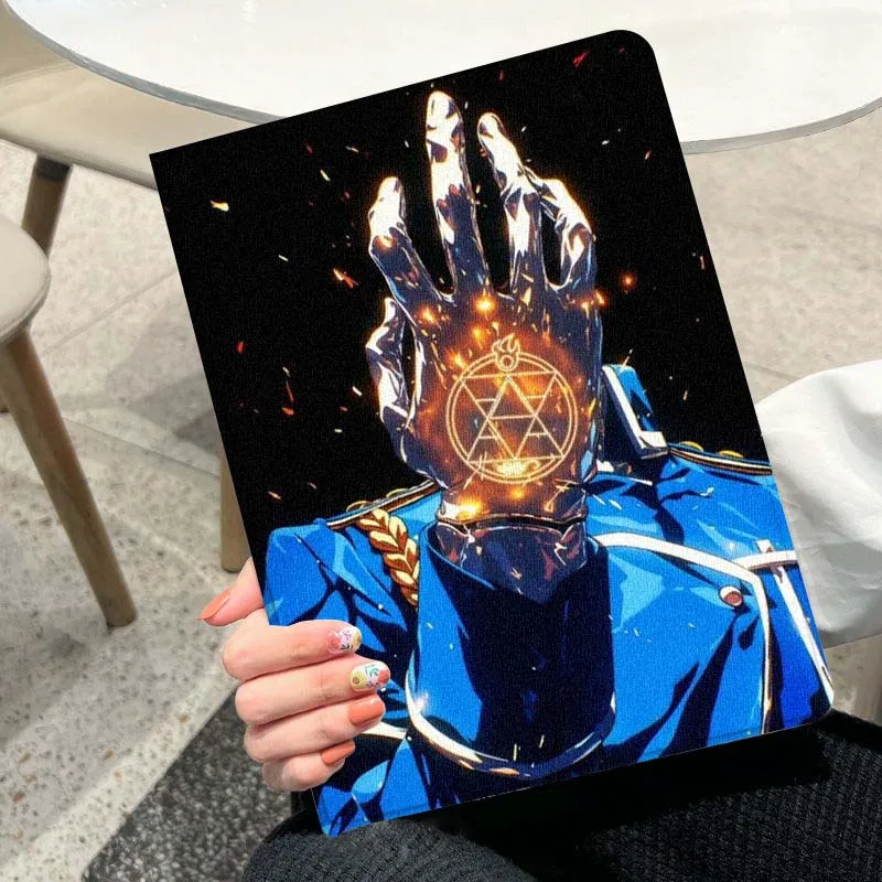 

Fullmetal Alchemist Logo For iPad Pro Air Mini 2 3 4 5 6 7 7th 8th 9th 10th 11th 10.2 9.7 10.5 10.9 11 12.9 13 Tablet Case