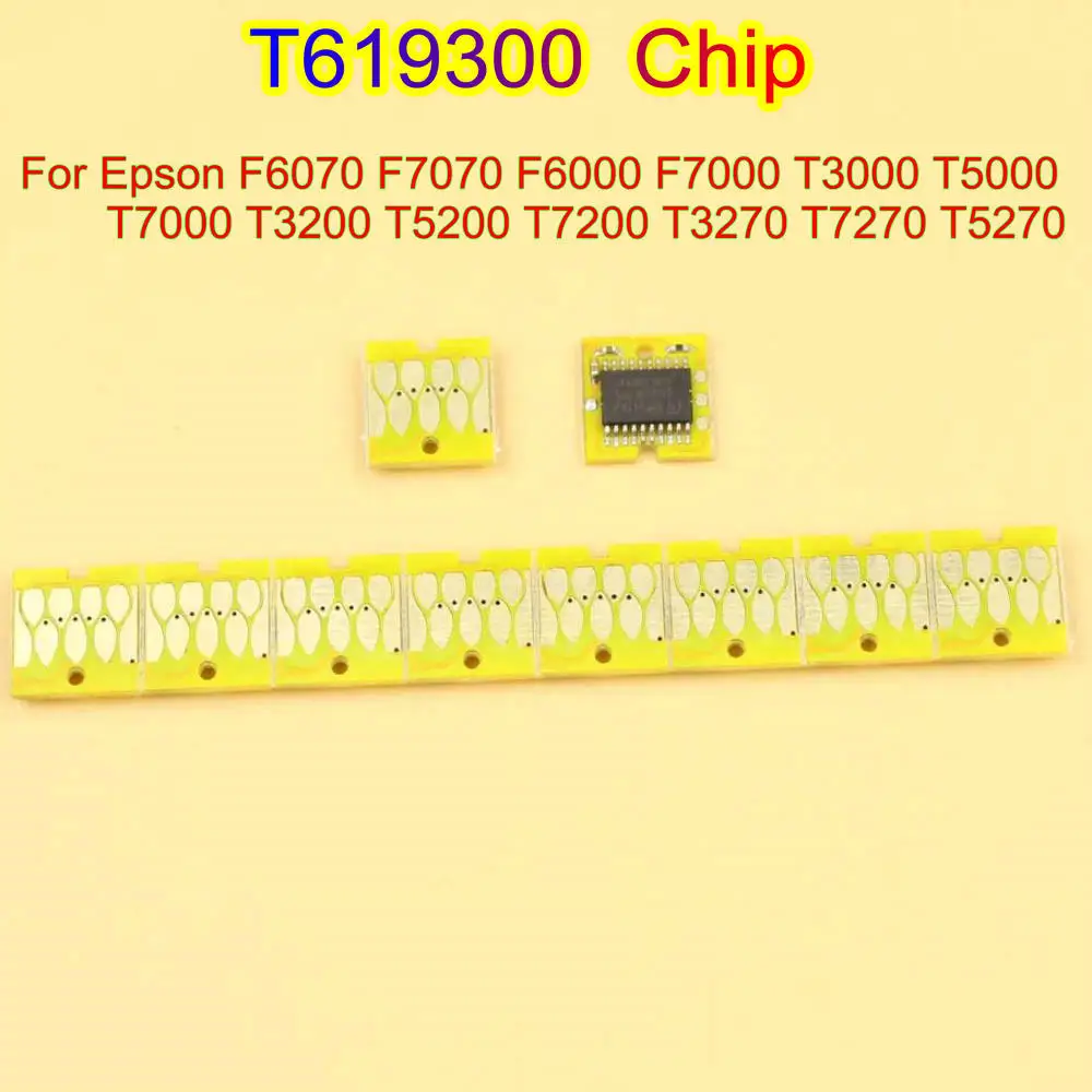 

T619300 Maintenance Tank Chip Waste Tank Auto Reset Chip for EPSON T3200 T5200 T7200 T3000 T7000 F6070 F6000 F6200 F9200 T3270