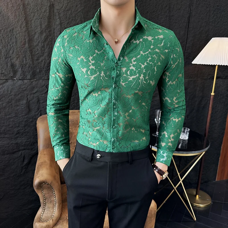 green emerald velvet dress 19 Momme Luxury Short-Sleeved Silk Shirt – SILKSILKY main image 0