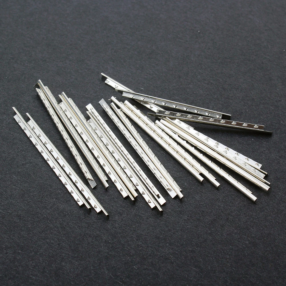

18 Pcs Classical Silk Cupronickel Electric Bass Fret Wire Copper Alloy Guitar Fingerboard Instruments Professional Grade