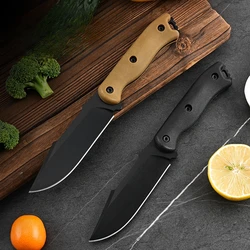 Camping Outdoor Lightweight Stainless Steel Straight Knife Fruit Knife