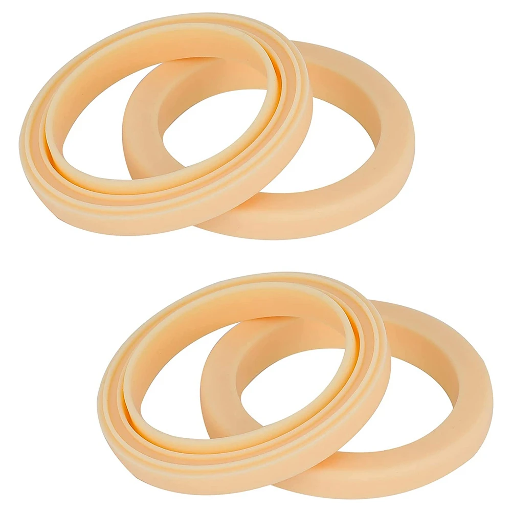 54Mm Silicone Steam Ring, 4Pack Grouphead Gasket for Breville Espresso Machine 878/870/860/840/810/500/450/ Sage 500/870 HY