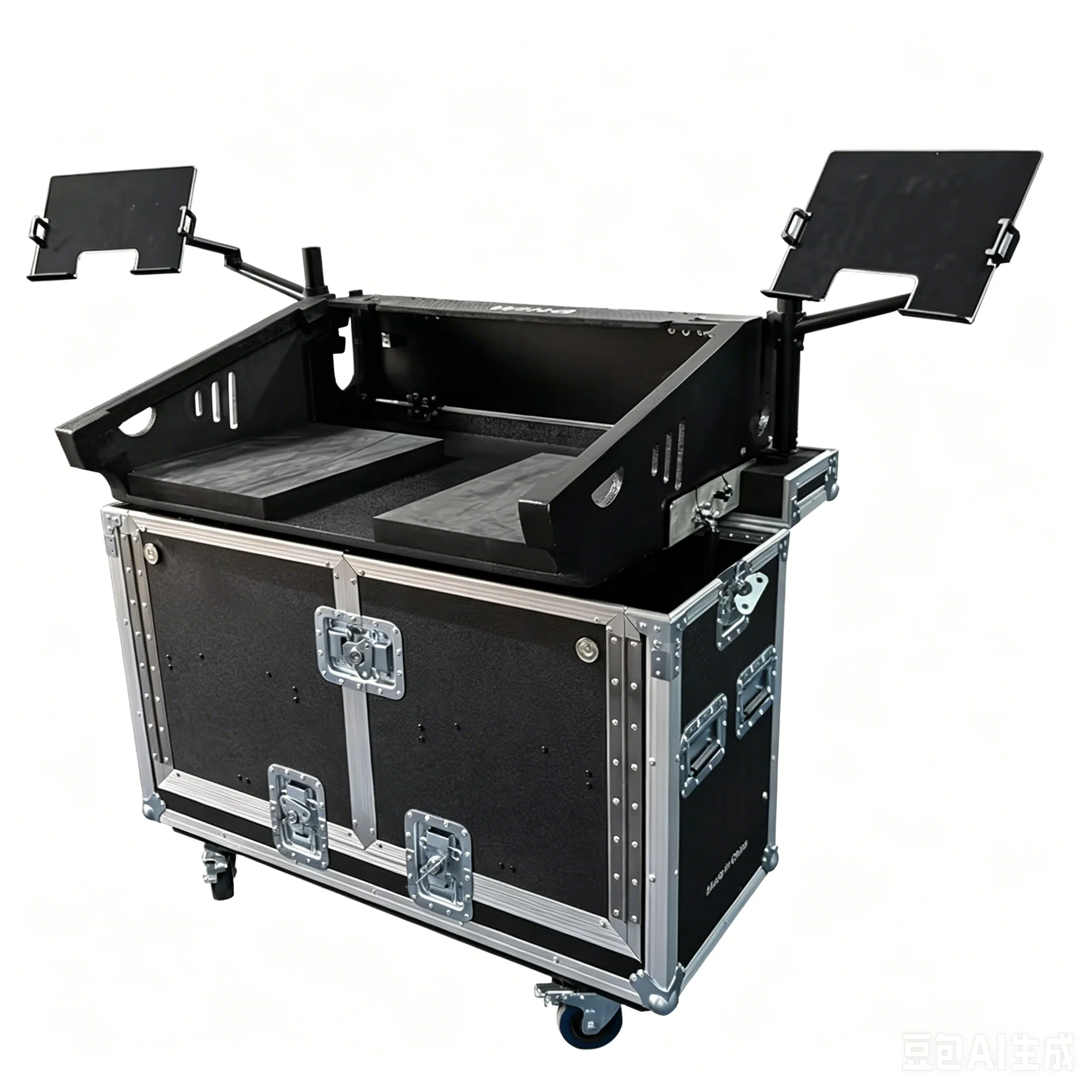 Detachable Wing Digital Console Flip Flight Case Professional Audio Gear Protection Road Box for Stage Performance Events