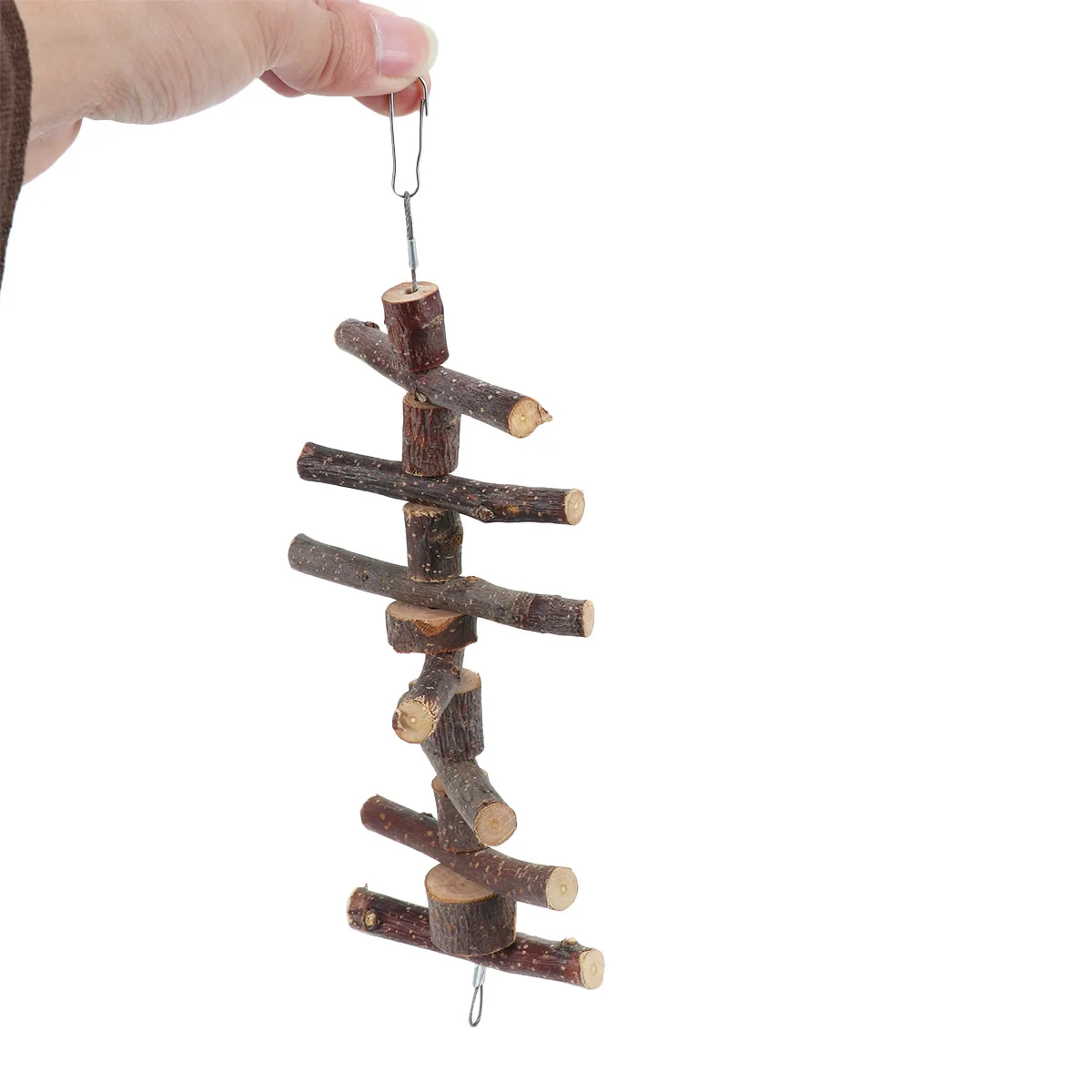 

Wooden Chew Sticks for Small Pets Molar Activity Safe Wood String Treats for Rabbit Hamster Squirrel Dental Health