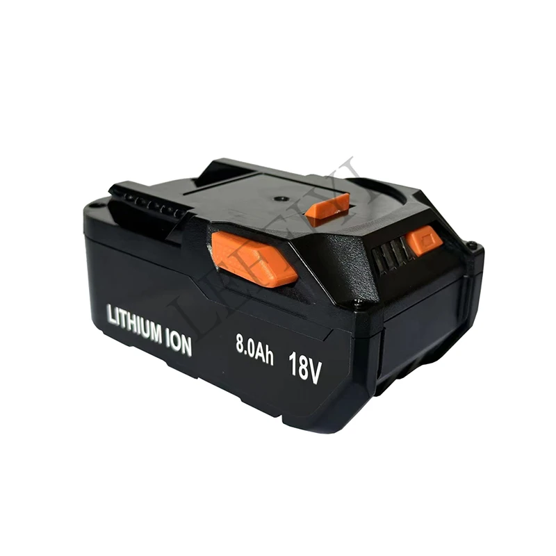 For AEG 18V Battery 8.0AH Lithium-Ion Battery for RIDGID R840087 R840085 L1815R L1850R L1830R R840083 Series Cordless Power Tool