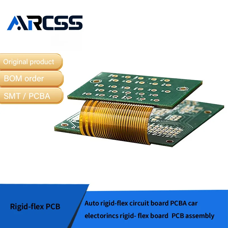 Placa de circuito rígido-flexível automática PCBA elettori de carro montagem PCB de placa rígida-flex