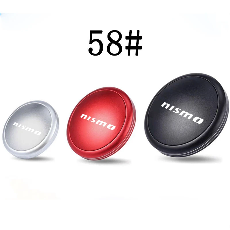 Car Aromatherapy Flying Saucer Shape Rotation Adjustment Lasting Light Fragrance For Nissan NISMO Car Accessories Air Freshener