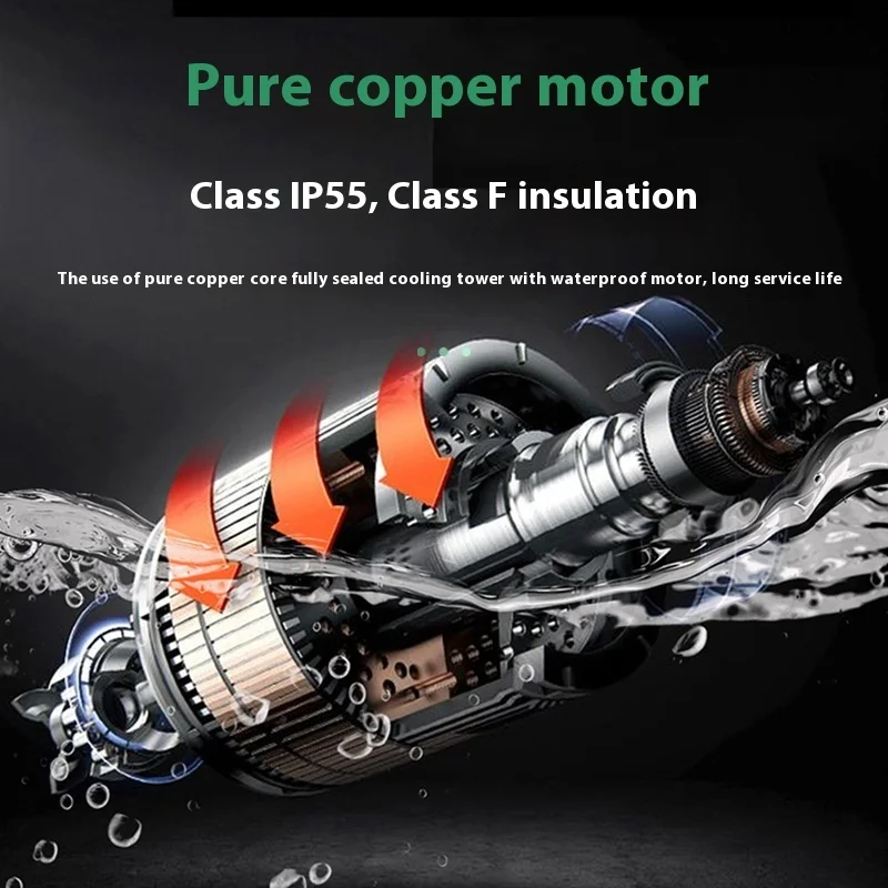 Industrial Refrigeration Closed Cooling Tower Cross Flow Counter Current Square Medium High Frequency Furnace Cooling Equipment