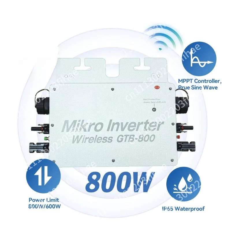 Micro inverter with WiFi function 110V 220V 50Hz 60Hz dual voltage, intelligent grid-connected inverter
