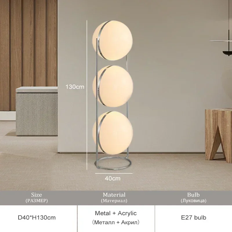 Nordic minimalistische bal nachtkastje LED vloerlamp plafond kroonluchter kunst hangende hanglampen home decor artikelen woonkamer slaapkamer