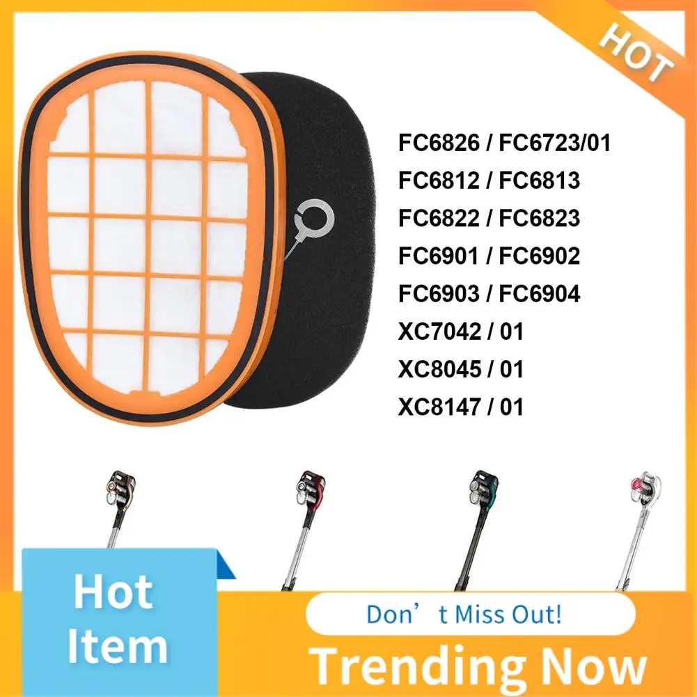 

CMHI-сменные аксессуары для пылесоса HEPA-фильтр, вакуумный фильтр, совместимый для FC6812 6814 6823