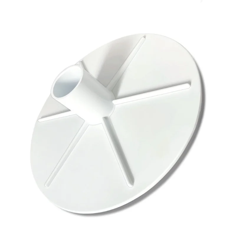 Couvercles de couverture de pont d'écumoire 8 pouces, couverture d'aquarium d'étang, couvercle de filtrage de piscine avec trou, pièce de rechange de remplacementb64b