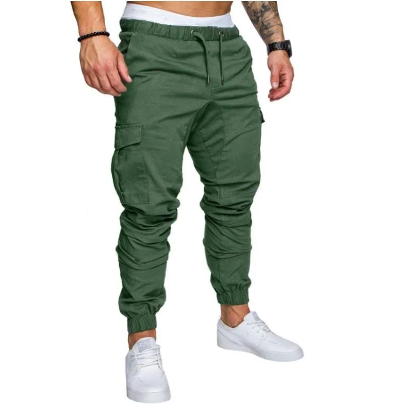 Männer Mode lose lange Hosen Jogging Jogging hose Jogger Hosen Casual Sports Wear Jogging hose