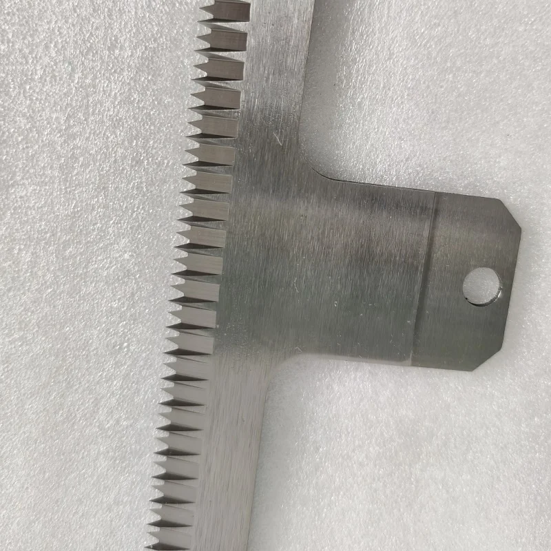 Serrated Cutting Blade for Film Packaging Machine, Industrial Replacement Spare Part