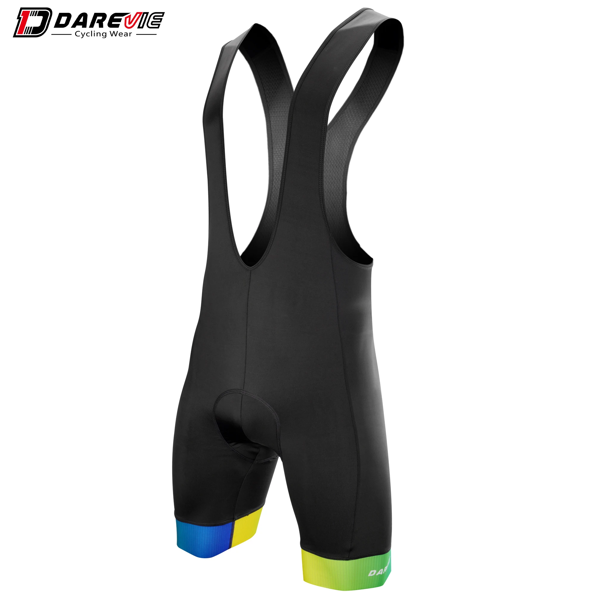 DAREVIE Brazil Cycling Bib Shorts Summer Breathable Men‘s Cycling Shorts 3D Sponge Pad Cycling Man MTB Road Cycling Bib Shorts