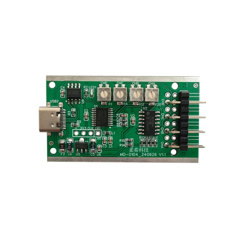 CHD04 Four-channel Single-point Pressure Display Module Flexible Film Pressure Sensor Supporting FSR Data Collection