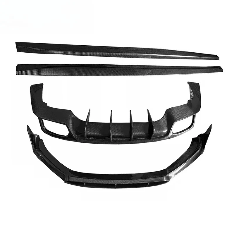 

Front lip and rear shovel side skirt modified small surrounding car parts