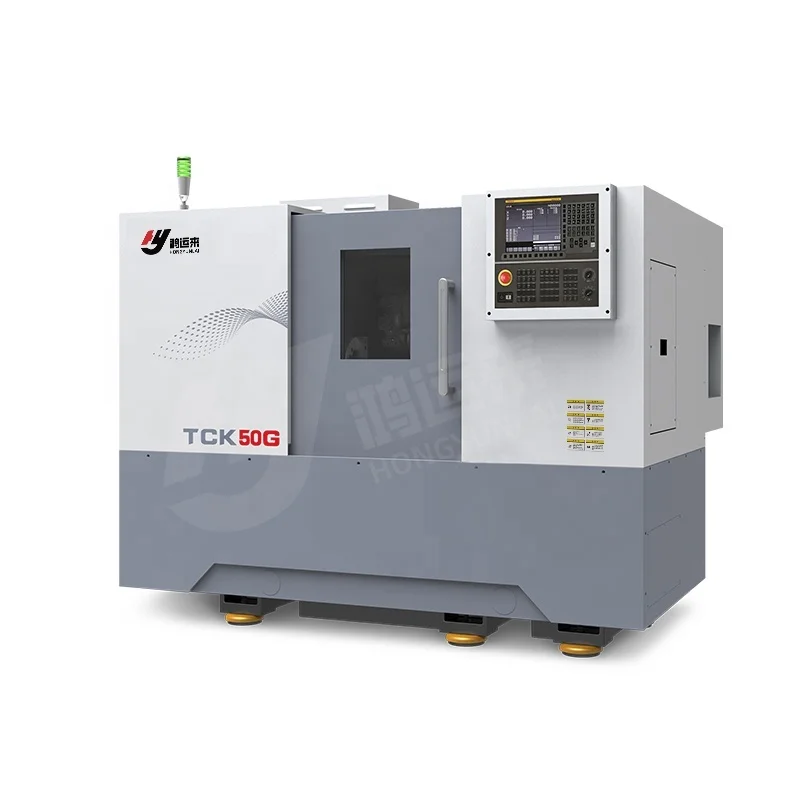 CNC TCK50 Hard Rail Lathe Inclined Bed High Precision Automatic Turret Hine