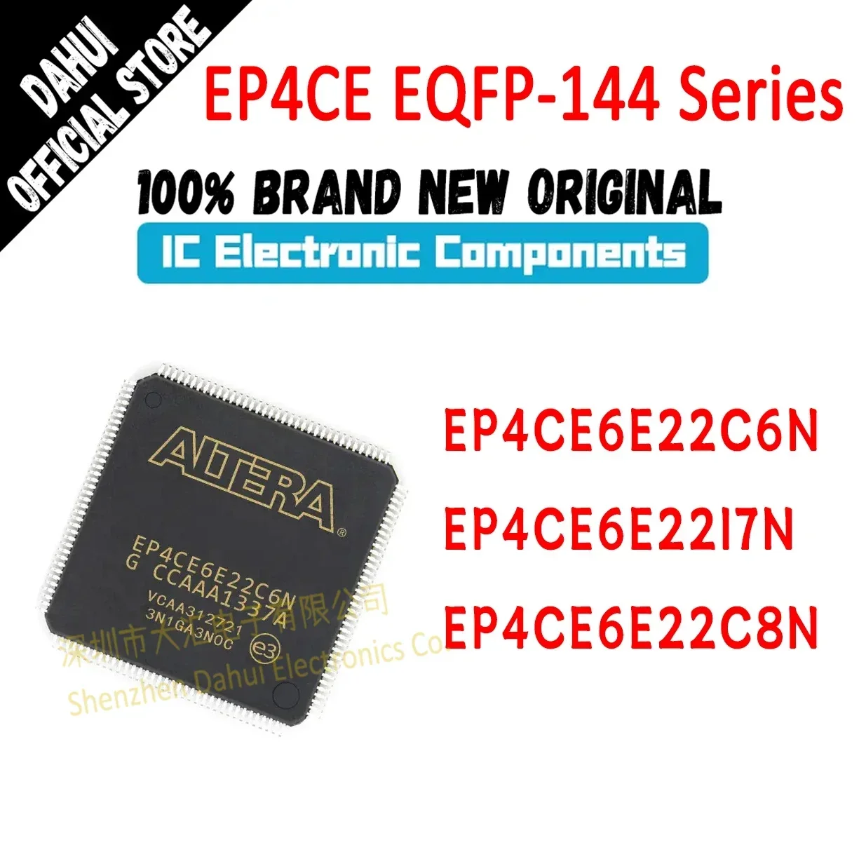 

EP4CE6E22C6N EP4CE6E22I7N EP4CE6E22C8N EP4CE6E22C6 EP4CE6E22I7 EP4CE6E22C8 EP4CE6E22 EP4CE6E EP4CE EP4 IC Chip FPGA QFP-144
